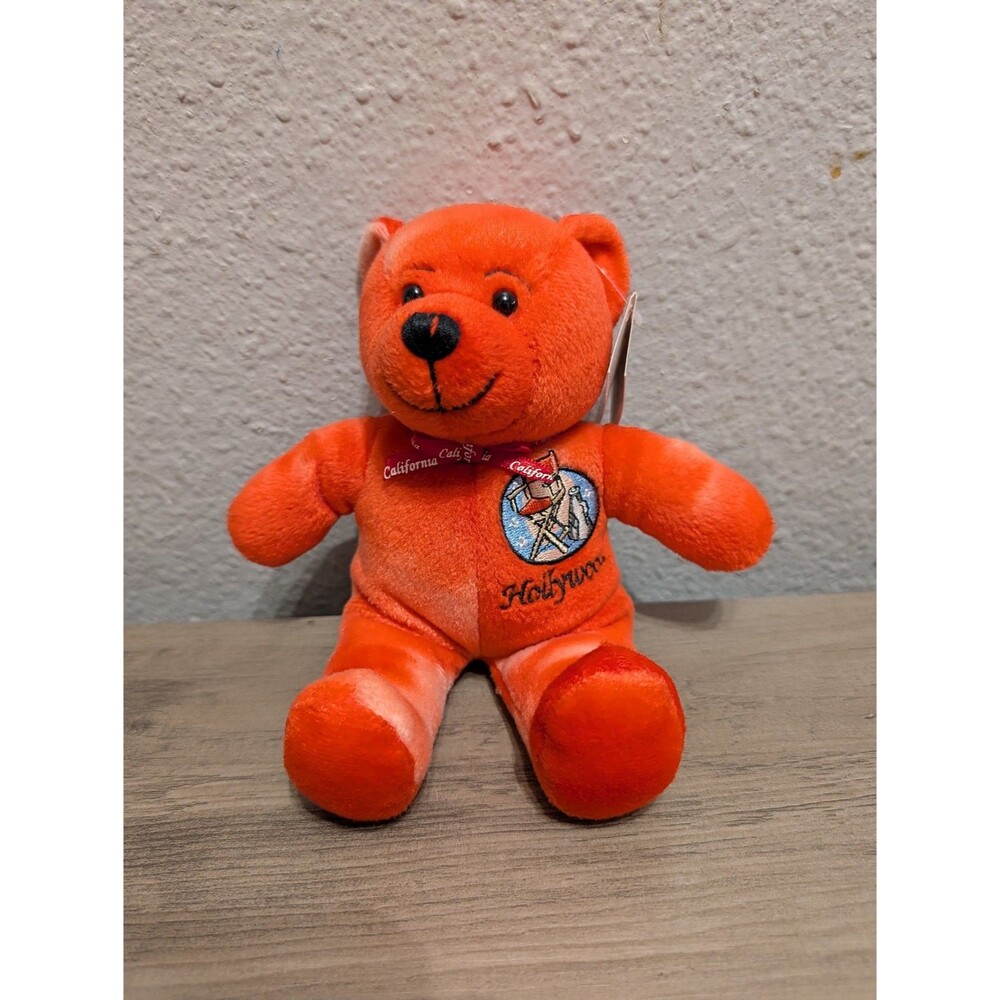 Symbolz Hollywood Tinseltown Souvenir Beanbag Bear Plush 2003